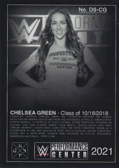 Chelsea Green / Chelsea Green – Class of 10/18/2018 trading card PW Catalog