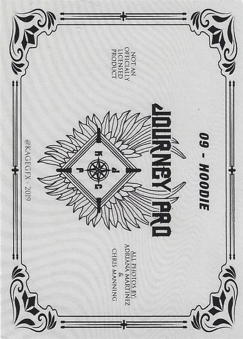 Hoodie trading card PW Catalog
