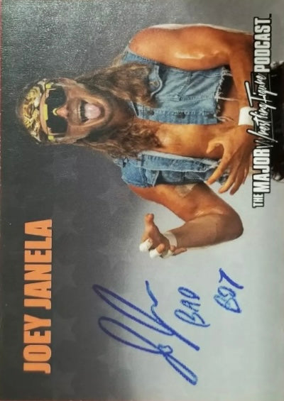 Joey Janela trading card PW Catalog