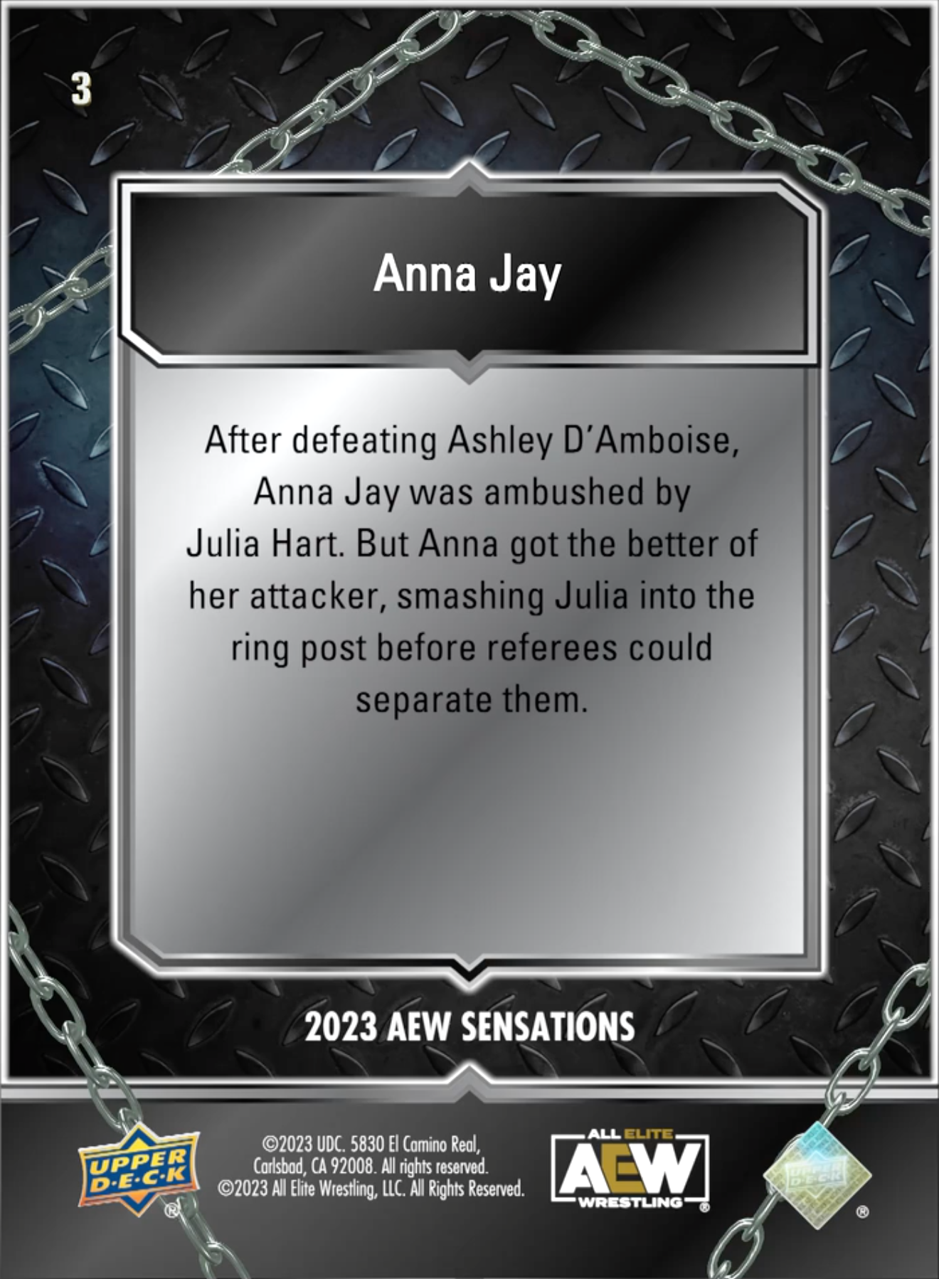 4/28/23 – Anna JAY – Anna JAY Smashes Julia Hart Into Ring Post at Rampage