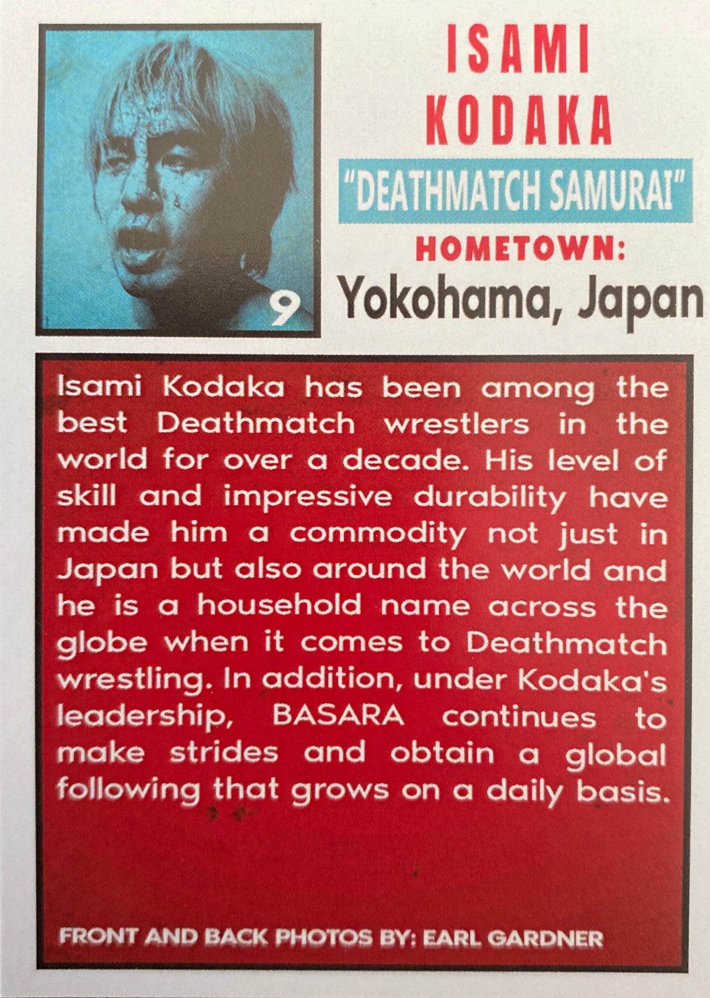 “Deathmatch Samurai” Isami Kodaka