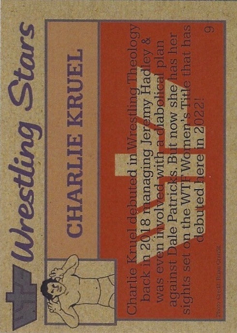 Charlie Kruel trading card PW Catalog
