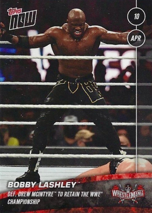 Bobby Lashley DEF. Drew Mcintyre to Retain the WWE Championship