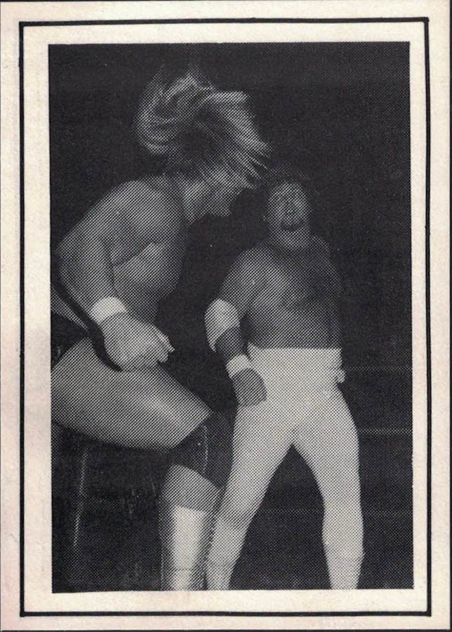 Lawler vs. the Hulk trading card PW Catalog