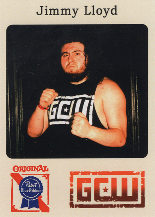 Jimmy Lloyd trading card PW Catalog