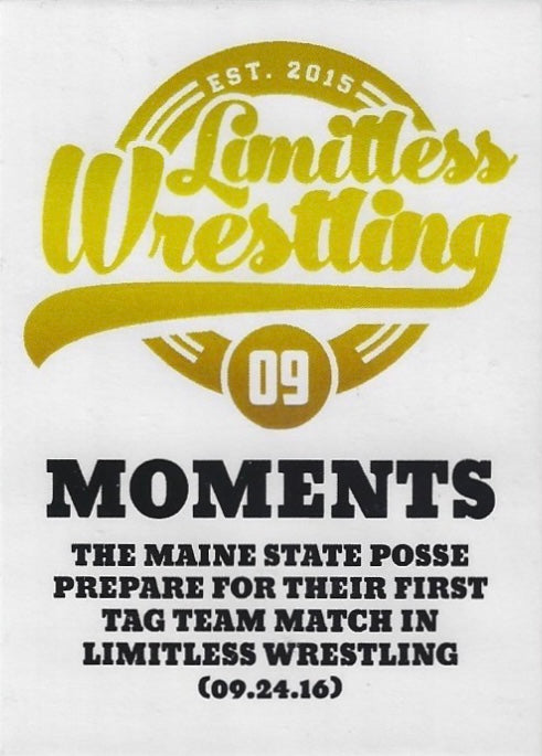 The Maine State Posse Prepare for Their First TAG Team Match in Limitless Wrestling (09.24.16)