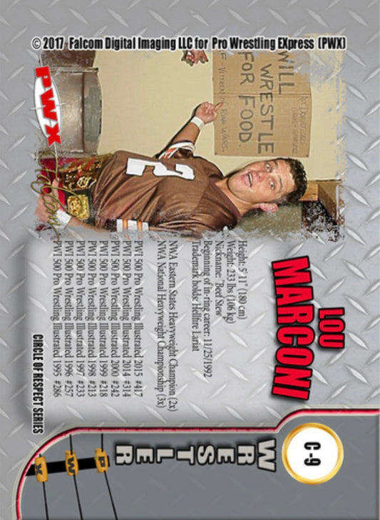 LOU Marconi Trading Card PWcatalog