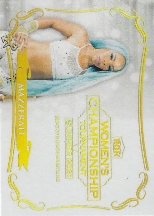 Mazzerati trading card PW Catalog