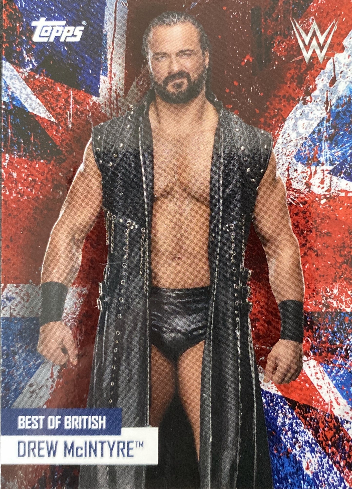 Drew Mcintyre trading card PW Catalog