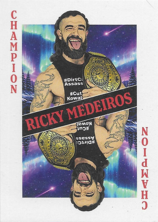 Ricky Medeiros trading card PW Catalog