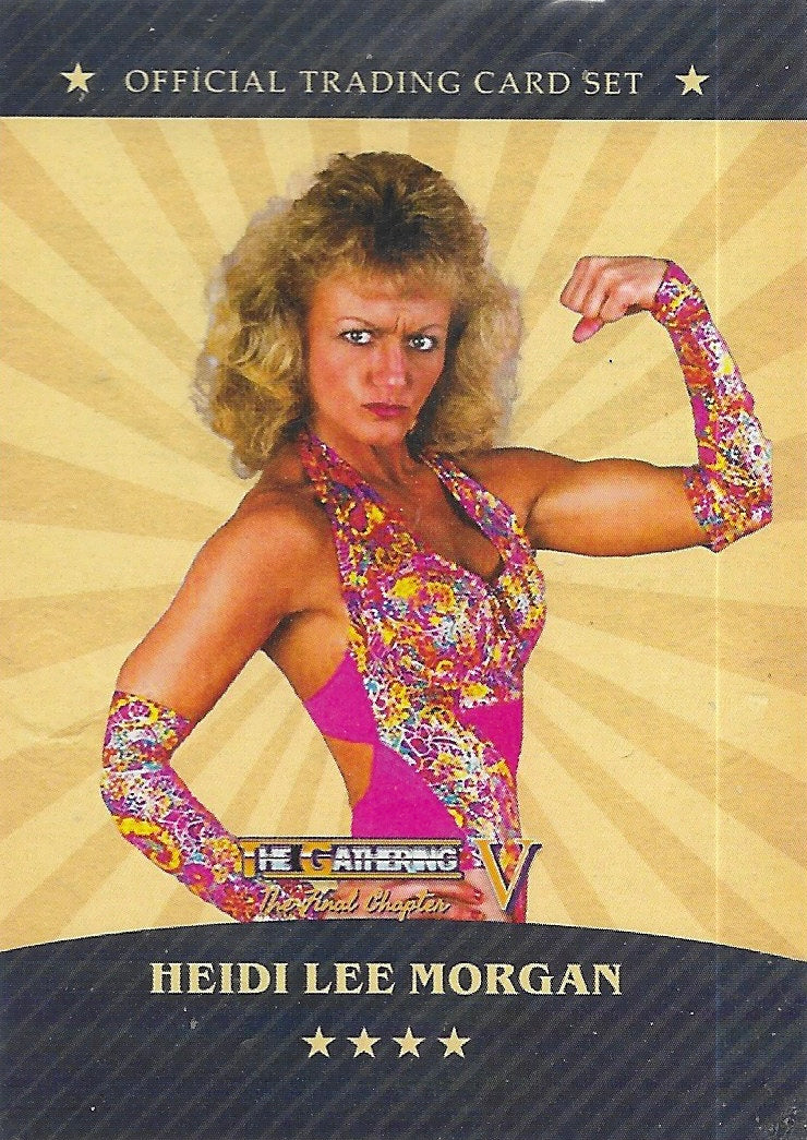 Heidi LEE Morgan trading card PW Catalog
