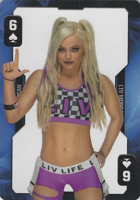 LIV Morgan trading card PW Catalog