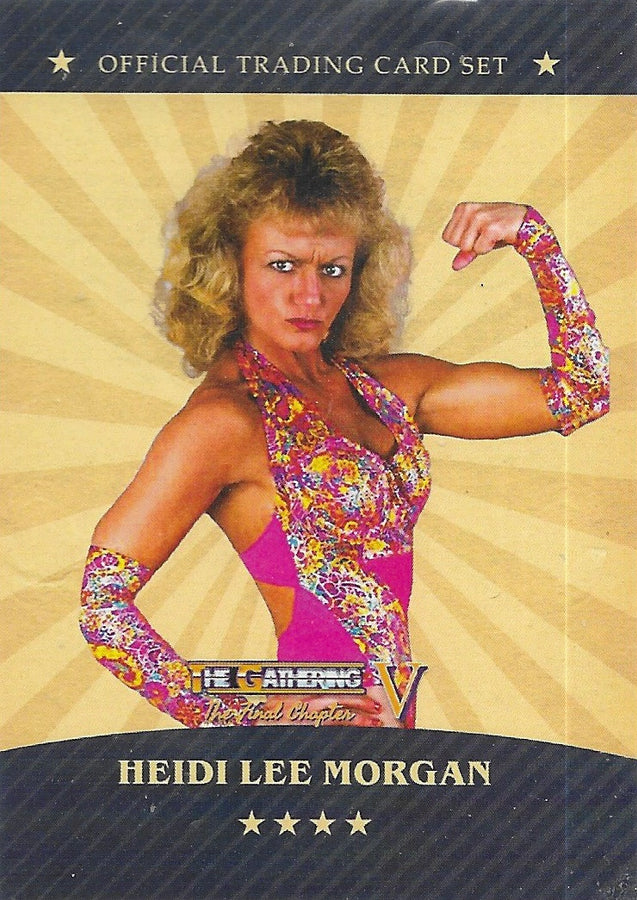 Heidi LEE Morgan trading card PW Catalog