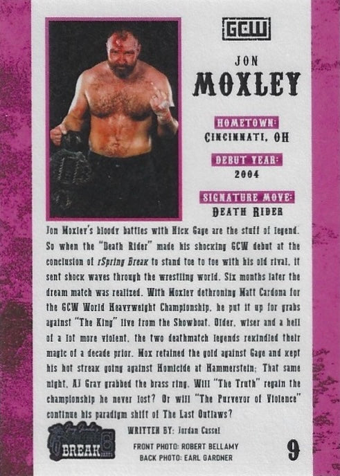 “MOX” JON Moxley