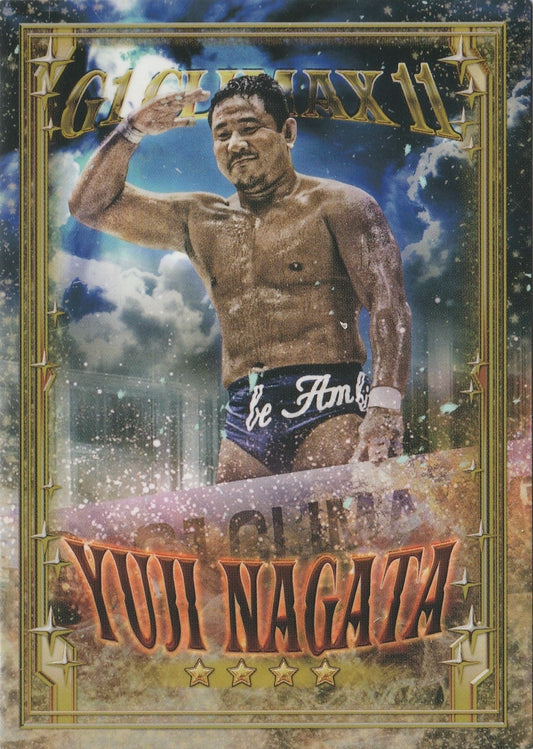 Yuji Nagata – G1 Climax 11 trading card PW Catalog
