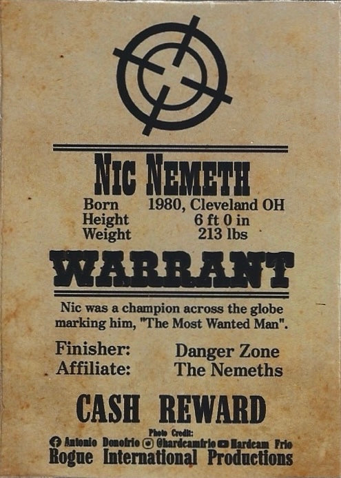 NIC Nemeth trading card PW Catalog
