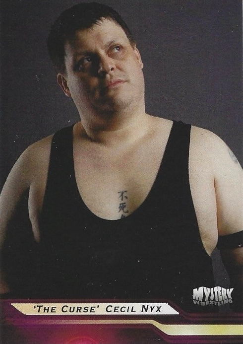 ‘The Curse’ Cecil NYX trading card PW Catalog