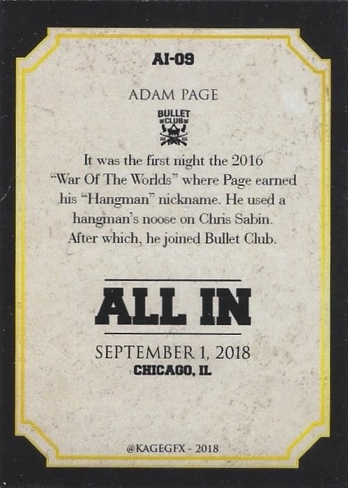 Adam Page “Hangman”