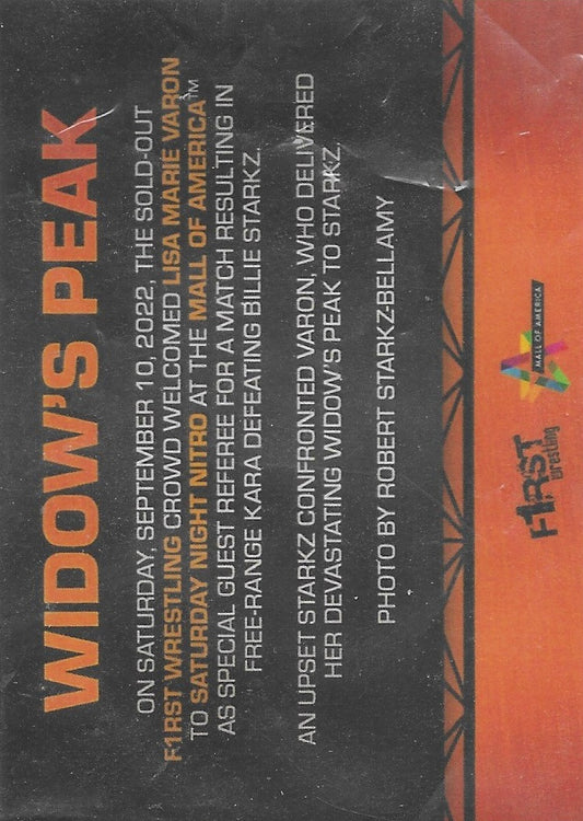 Widow’s Peak trading card PW Catalog