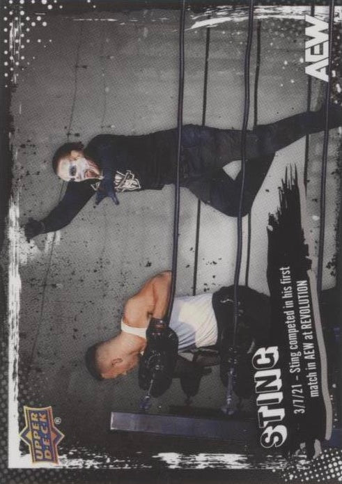 3/7/21 – Sting Competed in HIS First Match in AEW at Revolution