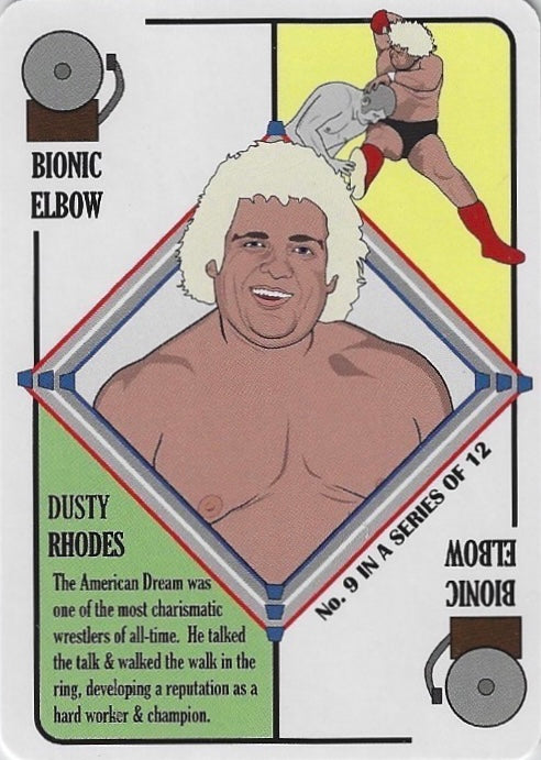 Dusty Rhodes trading card PW Catalog