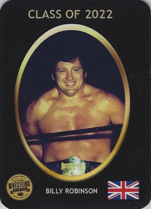 Billy Robinson trading card PW Catalog