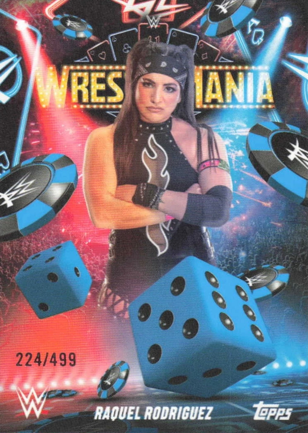 Raquel Rodriguez trading card PW Catalog