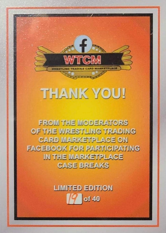 Macho Man Randy Savage trading card PW Catalog