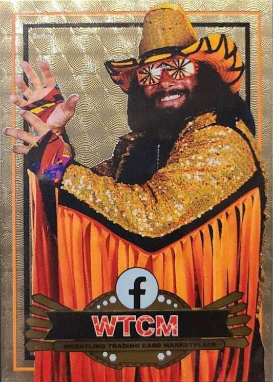 Macho Man Randy Savage trading card PW Catalog