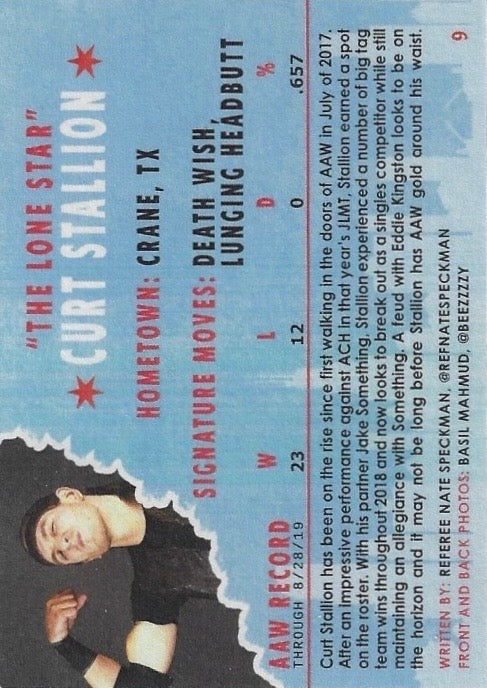 “The Lone Star” Curt Stallion