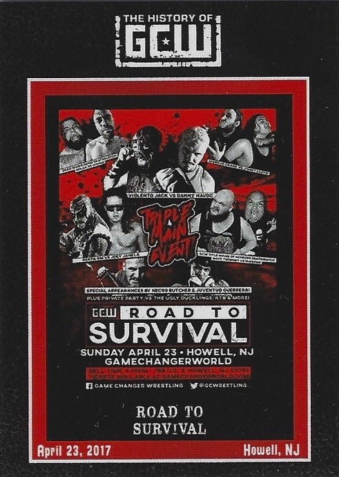 Road to Survival trading card PW Catalog