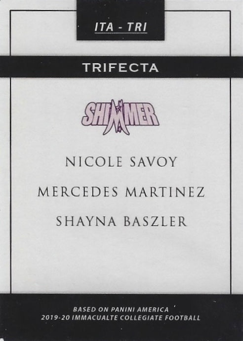 Trifecta – Nicole Savoy / Mercedes Martinez / Shayna Baszler