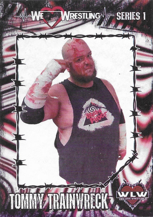 Tommy Trainwreck trading card PW Catalog