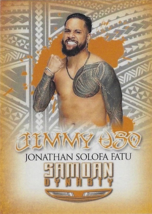 Jonathan Solofa Fatu – Jimmy USO trading card PW Catalog