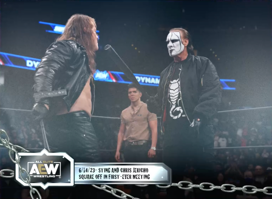 6/14/23 – Sting, Chris Jericho – Sting and Chris Jericho Square OFF in First-Ever Meeting