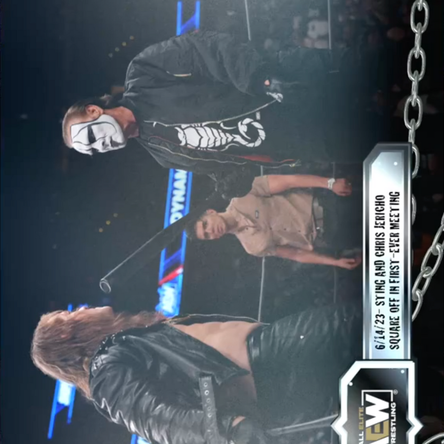 6/14/23 – Sting, Chris Jericho – Sting and Chris Jericho Square OFF in First-Ever Meeting