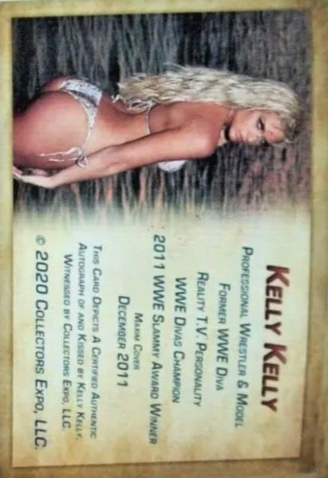 Kelly Kelly trading card PW Catalog