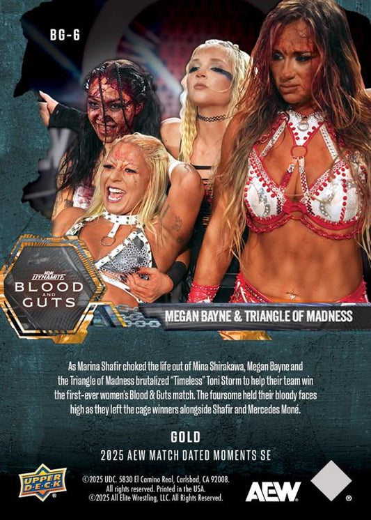 Megan Bayne & Traingle of Madness – Megan Bayne and Triangle of Madness Show OFF Their Battle Scars AS They Leave Victorious in the First Women’s Blood & Guts - image 2