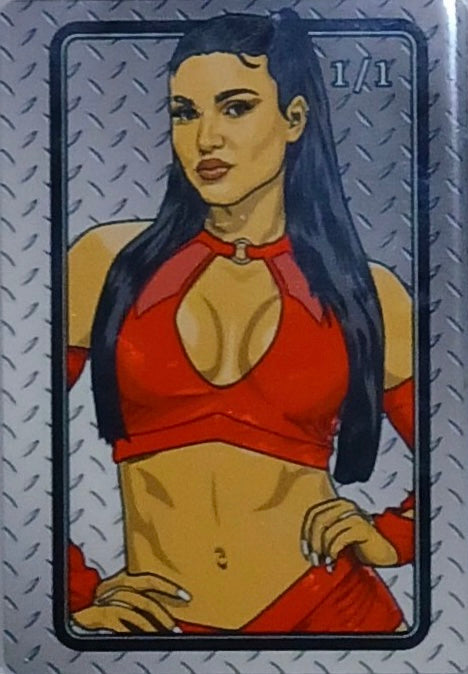 Jazmyn NYX trading card PW Catalog