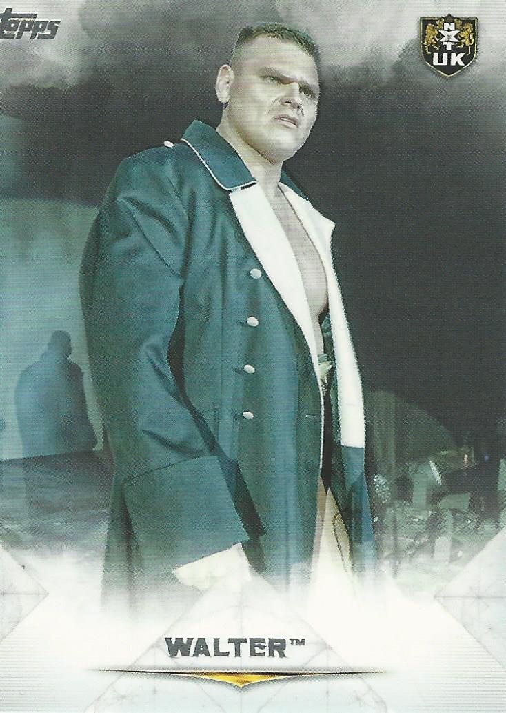 WWE Topps Undisputed 2020 Walter #75