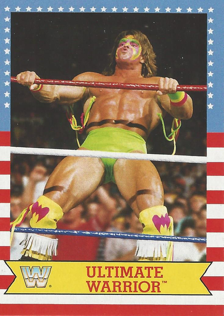 WWE Topps Heritage 2017 Ultimate Warrior #8