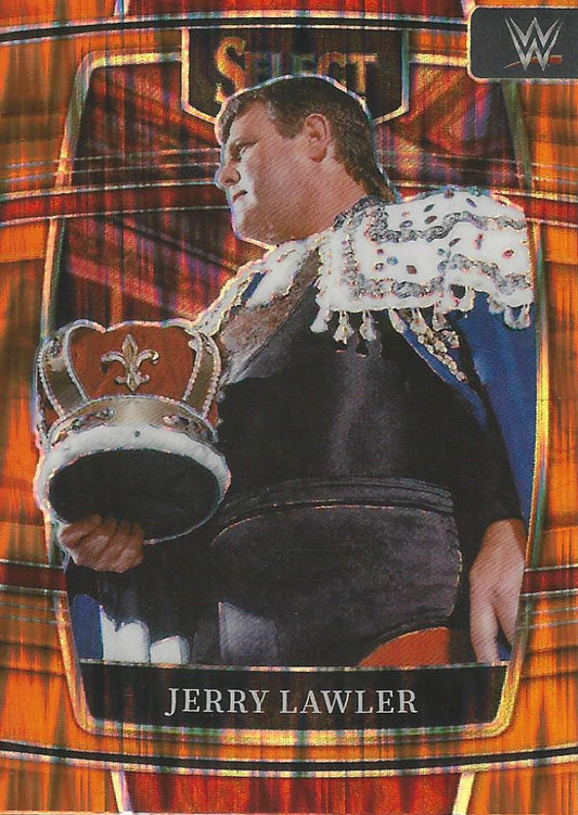 WWE Panini Select 2022 Orange Flash Jerry Lawler #21