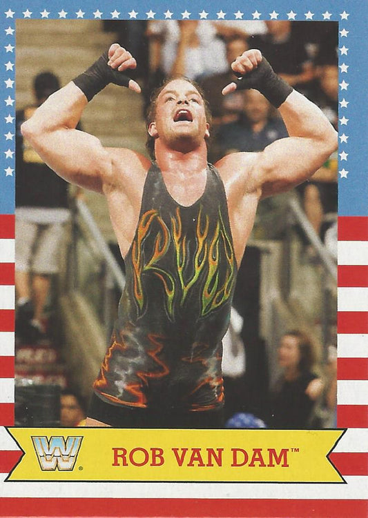 WWE Topps Heritage 2017 Rob Van Dam #9