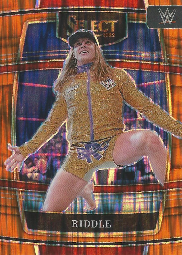 WWE Panini Select 2022 Orange Flash Matt Riddle #36