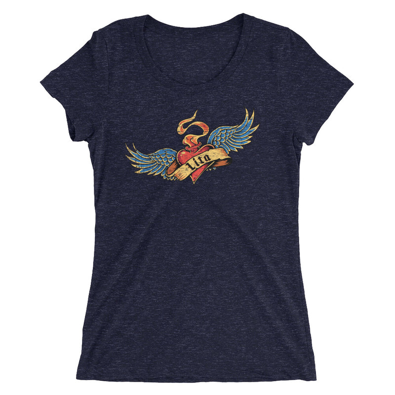 Lita "Winged Heart" Women's Tri-Blend T-Shirt