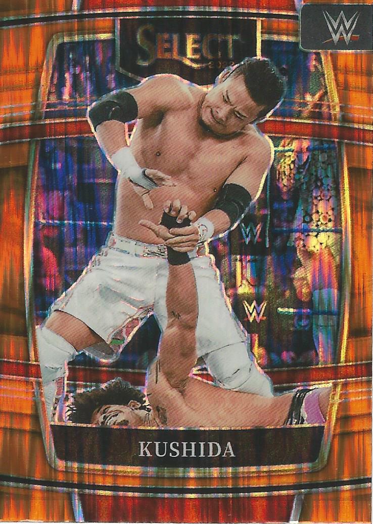 WWE Panini Select 2022 Orange Flash Kushida #62