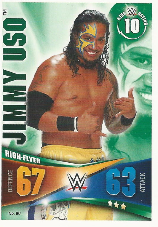 WWE Topps Slam Attax Rivals 2014 Jimmy Uso #90