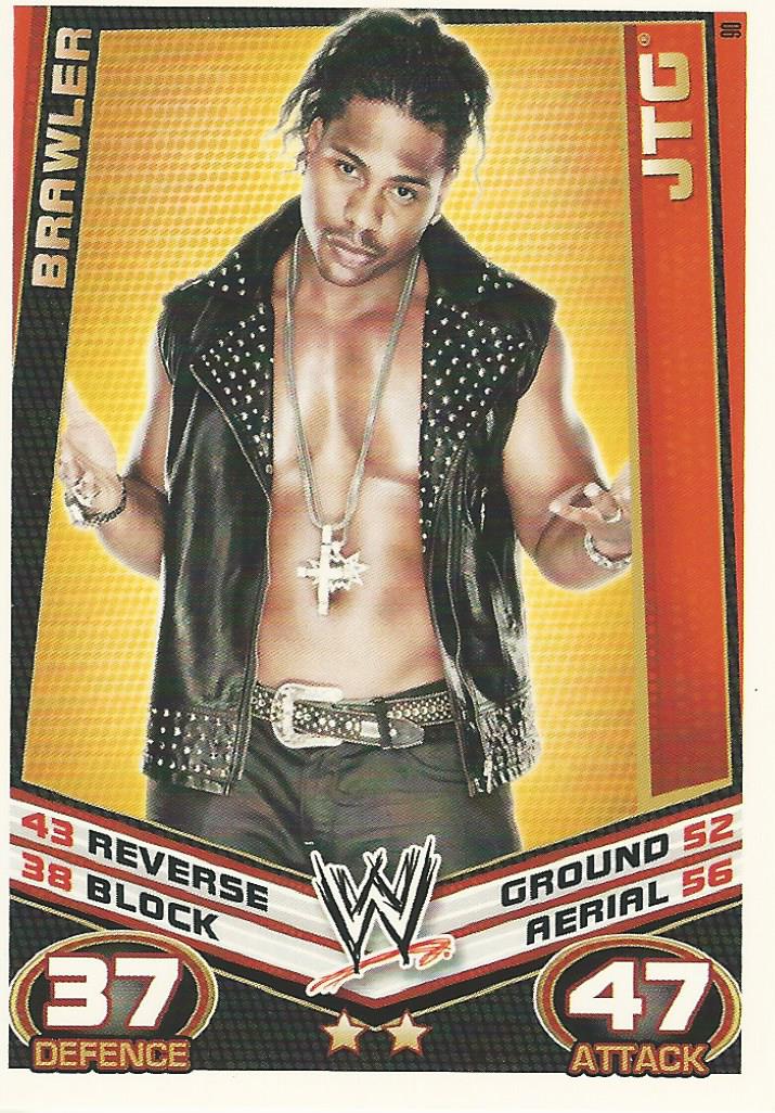 WWE Topps Slam Attax Rebellion 2012 JTG #90