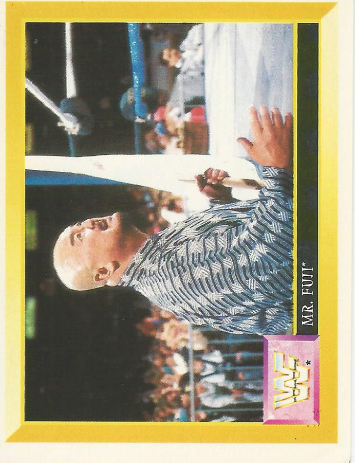 WWF Merlin Sticker 1994 Mr Fuji #90