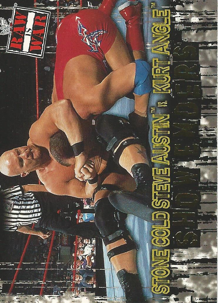 WWF Fleer Raw 2001 Stone Cold Steve Austin #90